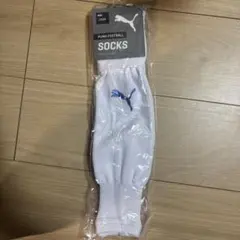 PUMA FOOTBALL SOCKS ホワイト OSFA カーフ