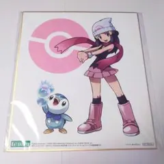 ポケモン　ARTFX J　ヒカリwithポッチャマ　購入特典色紙　コトブキヤ