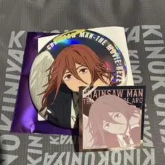 チェンソーマンレゼ篇 ベースヤード　ビッグ缶バッジオーロラ ミニメタルステッカー