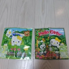 ご当地キティ タオルハンカチ 2枚セット