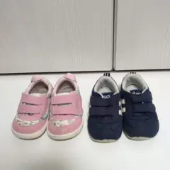 ベビー　靴　13.0 2足セット　イフミー　アシックススクスク