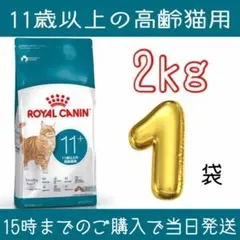 ロイヤルカナン11+ 11歳以上の高齢猫用 2kg×1袋のサムネイル