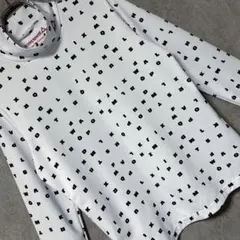 le coq sportif golf ルコックゴルフ ハイネック 総柄 シャツ