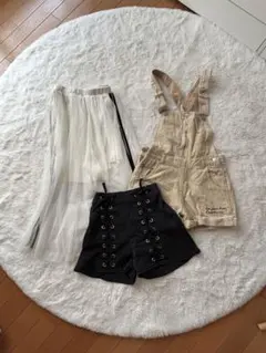 ラブトキシック　ボトムスまとめ売り　M 150㎝　ショートパンツ　スカート