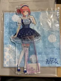 二乃 特大アクリルスタンド 描き下ろしイラスト スノーメイドver 五等分の花嫁