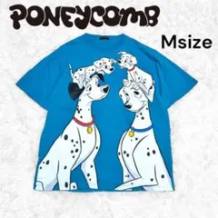 PONEYCOMB 101匹わんちゃん オーバーサイズ Tシャツ Mサイズのサムネイル
