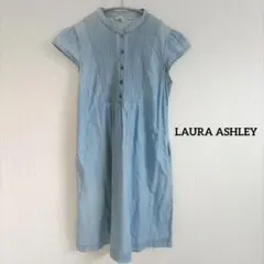LAURA ASHLEY ローラアシュレイ デニムワンピース サイズ13