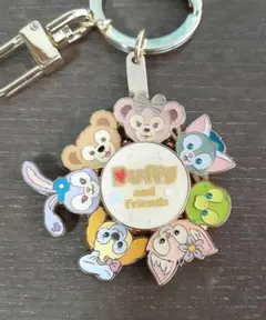 香港ディズニー ダッフィーフレンズ キーチェーン キーホルダー 未使用 匿名配送