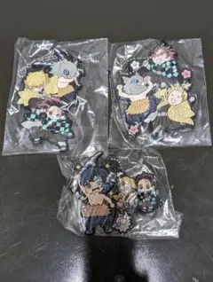 鬼滅の刃 ラバー ストラップ キーホルダー かまぼこ隊