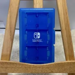 Nintendo Switch ゲームカードケース 6枚収納可能 ブルー