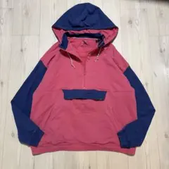 90s Eddie Bauer スウェットアノラックパーカー