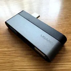 USB-C　HUB ハブ　USB 3.0 2.0　Micro SD　USAMS