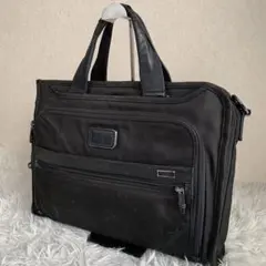TUMI ビジネスバッグ レザー 2way ブラック - メルカリ