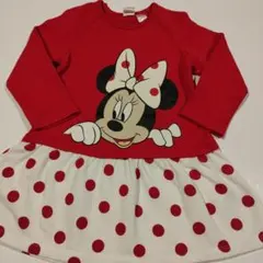 ミニーちゃん長袖ワンピース！