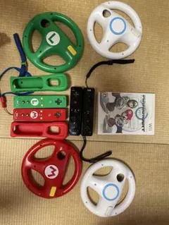 さ*ん様 Wii マリオカート コントローラーセット