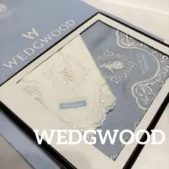 未使用　ウェッジウッド　WEDGWOOD ハンカチ 2枚セット 刺繍入りのサムネイル
