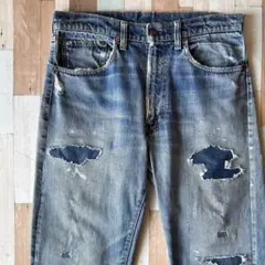 【雰囲気抜群!!】70s Levi's 505 66前期 デニムパンツ W32