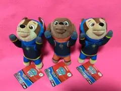 パウ・パトロール モーター・パウ　チェイス　ｘ２　ズーマｘ１　３匹セット【新品】