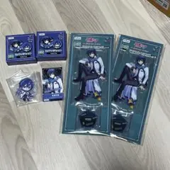 初音ミク フリュー くじ KAITO アクリルスタンド 缶バッジ セット