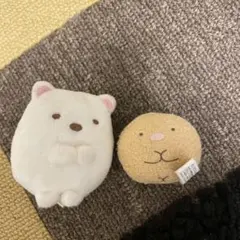 すみっコぐらし しろくま手乗りぬいぐるみ とんかつ