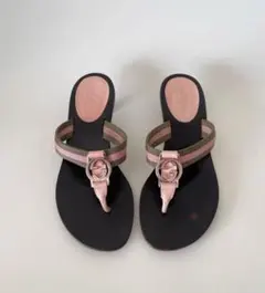 新品]アルバローザ ココシェルサンダル ウッドサンダル ALBAROSA