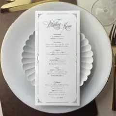 メニュー表_17　ドリンクメニュー　ウェディング　結婚式