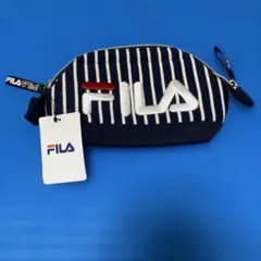 FILA ポーチ ストライプ ネイビー 新品のサムネイル