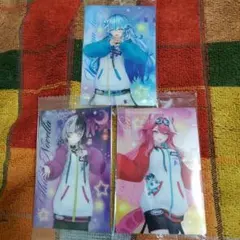 ホロライブウエハース　雪花ラミィ　シオリ・ノヴェラ　ラオーラ・パンテーラ