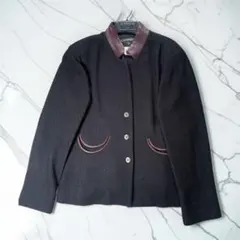 Rare 00s CHANEL Archive Wool Jacket 44のサムネイル