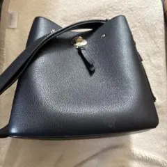 2way kate spade ブラック トート型ショルダーバッグ