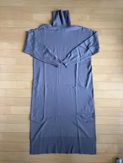 【美品】niko and... ニットワンピース Lサイズ　ブラウン