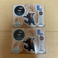 【新品２個セット】ズートピア2 ハッピーくじ　G賞　アクリルスタンド　ニブルズ