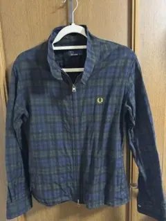 FRED PERRY チェック柄 ジップアップ ブルゾンのサムネイル