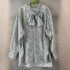 美品。studio clip days アソートバンドシャツ　花柄