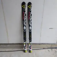 130cm Fischer Race スキー バインディング付き