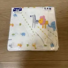 ミキハウス　ガーゼハンカチ2枚組