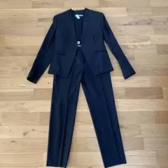 theory luxe ネイビーパンツスーツ Mサイズ