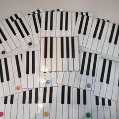 鍵盤カード♪ピアノ教室 レッスングッズのサムネイル