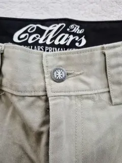 美品カラーズCollars ベージュ チノパン ストレートフィット