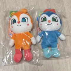 【お値下げ】アンパンマン ぬいぐるみ ドキンちゃんとコキンちゃんのセット
