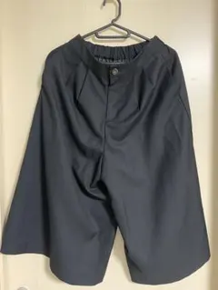 earth music&ecology ブラック ガウチョパンツ