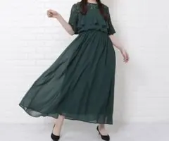 パーティードレス　グリーン　最終値下げ