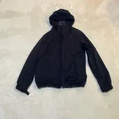 AEGIS ナイロンジャケットL ブラック フード付 防風 軽量 アウトドア