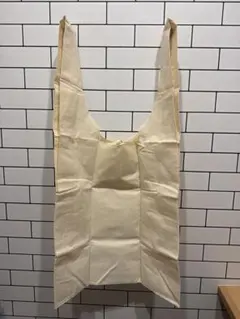 Plastics Smart エコバッグ クリーム色