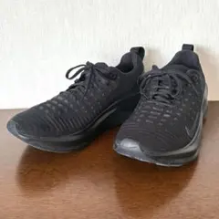 【美品】ナイキ インフィニティラン 4 オールブラック 27cm