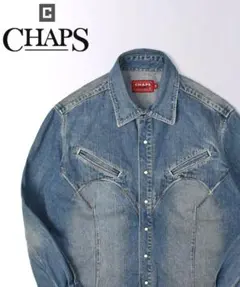 CHAPS チャップス デニム ウエスタンシャツ