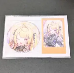 【新品未開封】 星川サラ 誕生日 グッズ 2025 缶バッジ & チェキ風カード