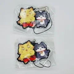 【新品未使用】ドズル ねこに転生したおじさん✕ドズル社 カプセルラバーストラップ