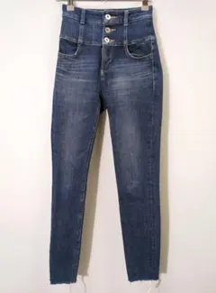 rienda✨️リエンダ　ドレスフィット ハイウエストデニム スキニーパンツ