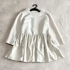 【美品】ストロベリーフィールズ♡ツイード ペプラム トップス